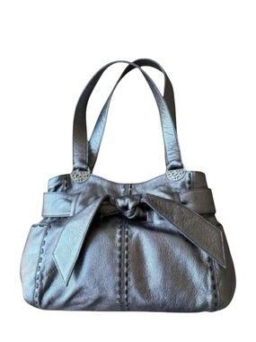 Brighton Cleo Bow Leather Bag